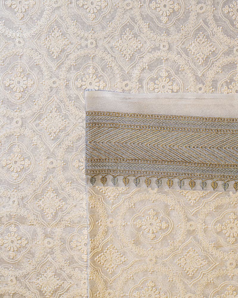 Chikankari Chiffon 2 Piece Suit