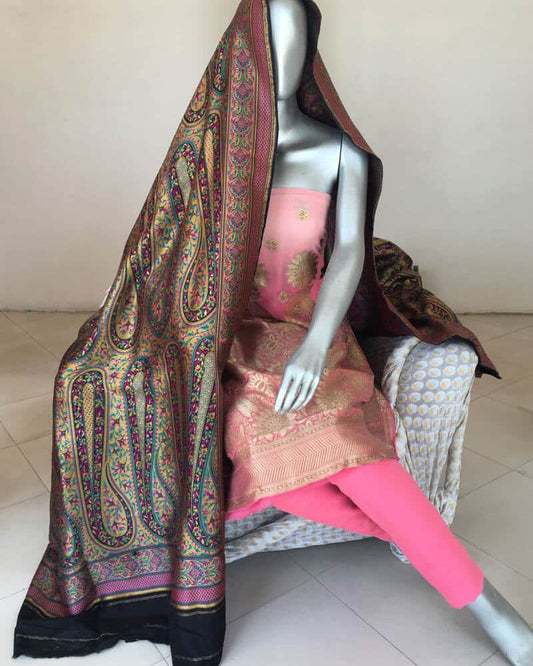 Multi Paisley Motifs Shawl