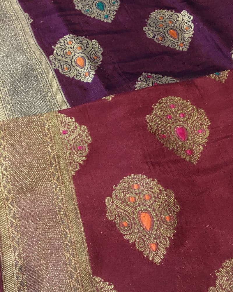 Pure Kattan Shawl with Mena Motifs - DKK54