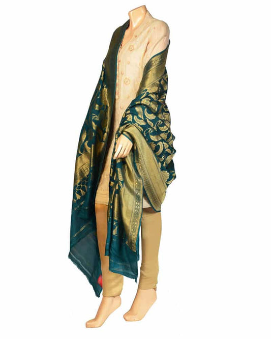 Jamawar Dupatta with Jaal  – DKG212-1