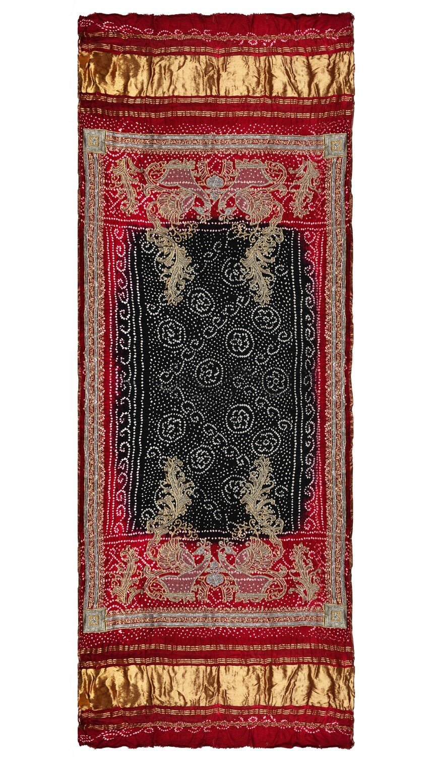 Peacock Bandhej - DRKU78BE