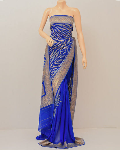 Pure Chiffon Saree kc1190