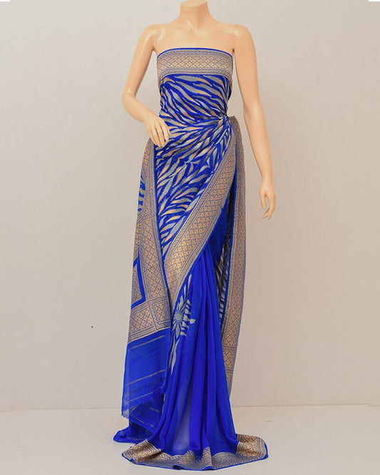 Pure Chiffon Saree kc1190