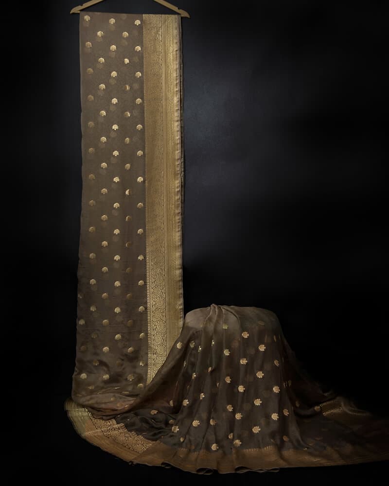 Handloom Pure Chiffon Saree