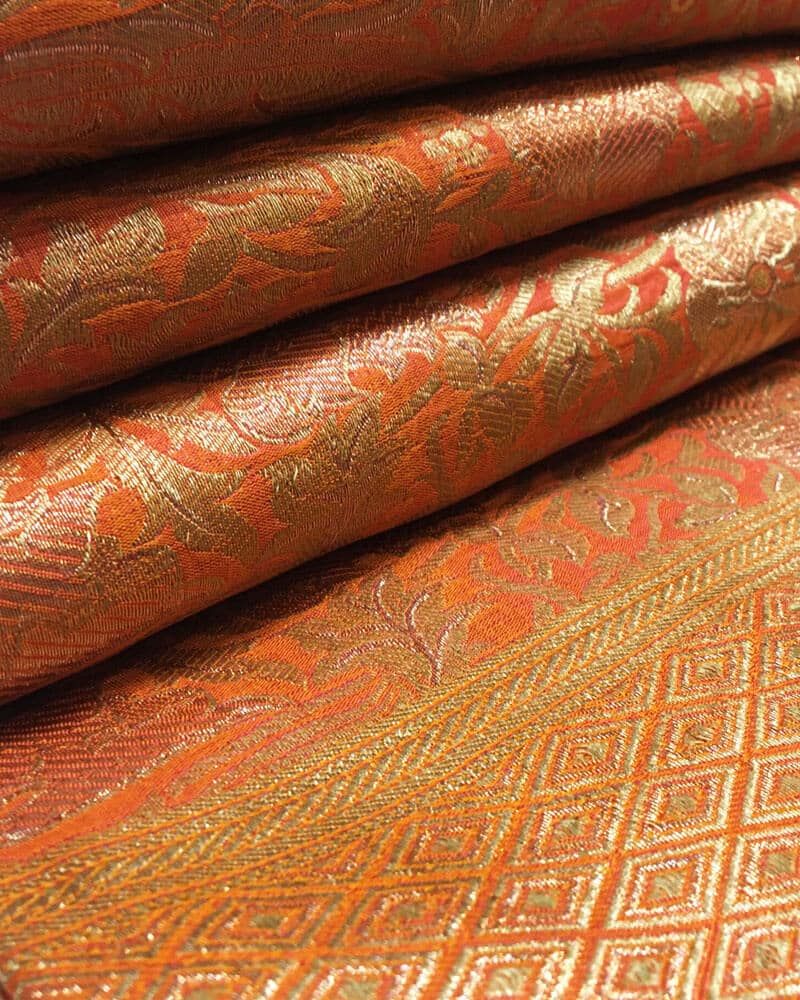 Handloom Pure Banarsi katan Silk - KG2245