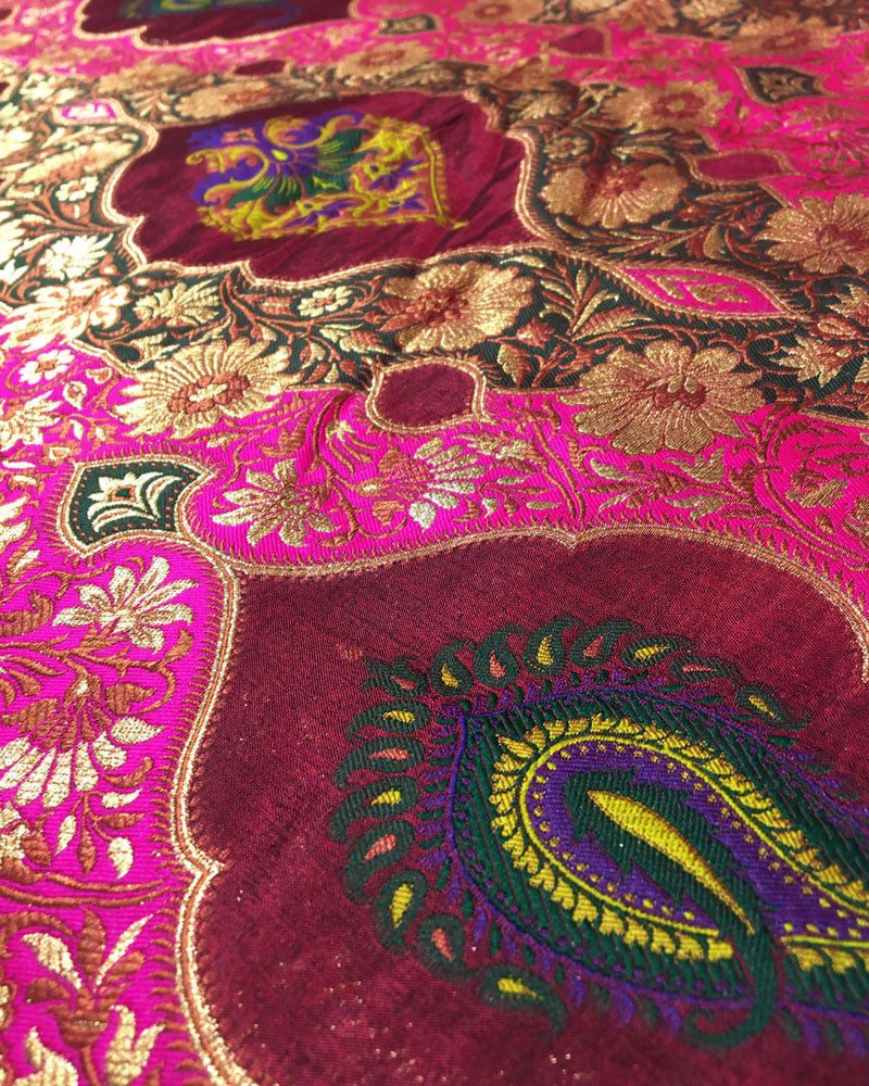 Handloom Pure Banarsi katan Silk - KG933