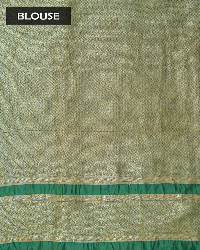 Green Katan Silk Saree
