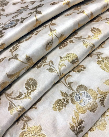 Handloom Pure Banarsi katan Silk - KK2113MT