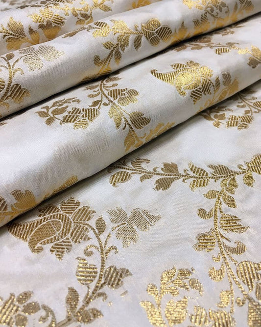 Handloom Pure Banarsi katan Silk - KK2216D