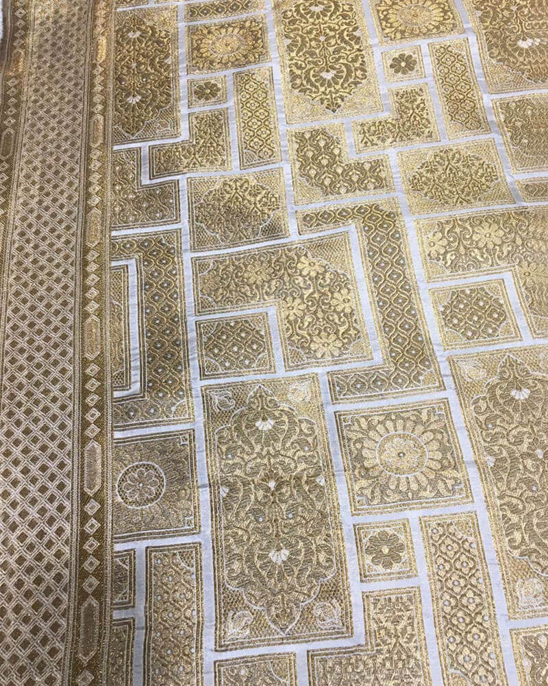 Handloom Pure Banarsi katan - KK2296T