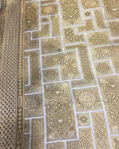 Handloom Pure Banarsi katan - KK2296T