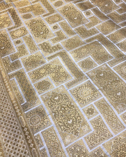 Handloom Pure Banarsi katan - KK2296T