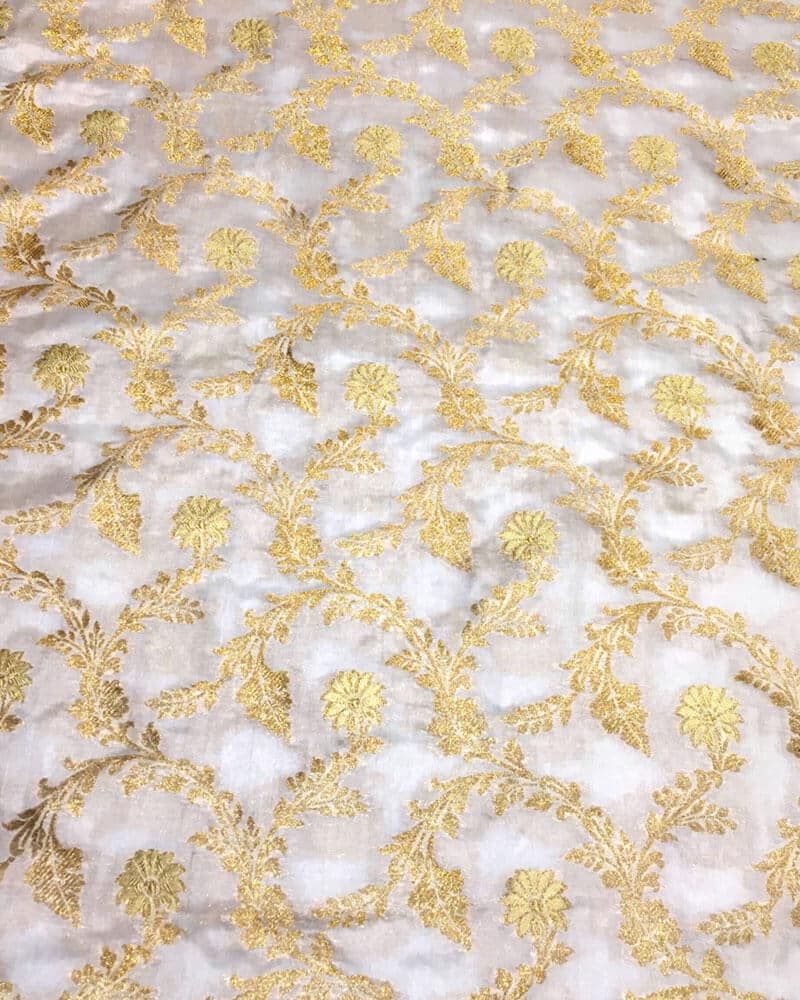 Handloom Pure Banarsi katan Silk - KK322MT
