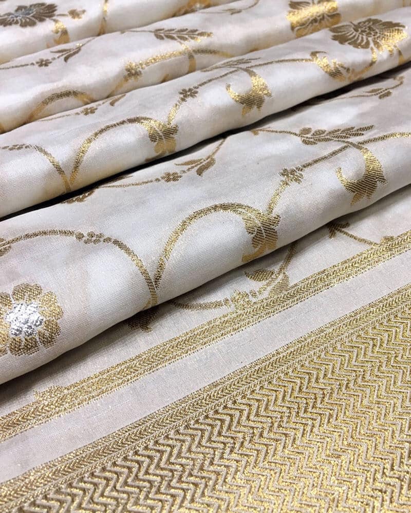Handloom Pure Banarsi katan Silk - KKB2164
