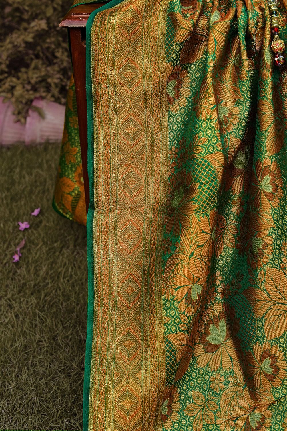 Pure Kasturi Chiffon Fabric - RC2029