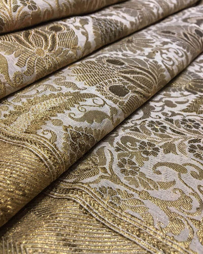 Pure Chiffon with Tehra Mughal Motifs
